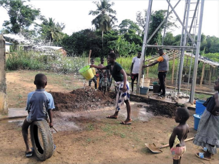 fundacion rode MEJORA DEL ABASTECIMIENTO DE AGUA POTABLE CON ENERGÍA SOLAR PARA EL DESARROLLO DE MÉNÉKÉ, SUDOESTE DE COSTA DE MARFIL. FASE 1