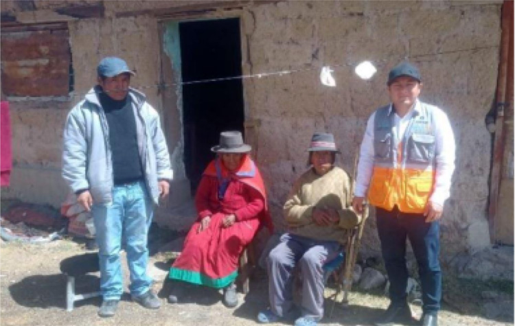 FUNDACIÓN RODE - AYUDA HUMANITARIA CON KITS DE ALIMENTOS PARA 168 FAMILIAS DE LA COMUNIDAD DEQUILLCACCASA FRENTE A LA EMERGENCIA CAUSADA POR HELADAS Y BAJAS TEMPERATURAS